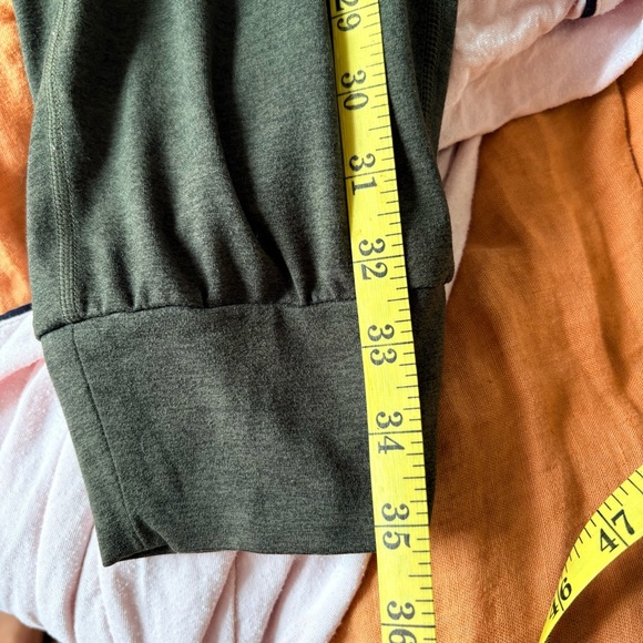 BYLT Premium Basics Essential Jogger Army Green Pocket Athletic Lounge M Soft - Picture 11 of 12